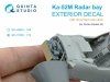 Quinta Studio QD+72238 Ka-52M radar bay (Quinta Models) (with 3D-printed resin parts) 1/72